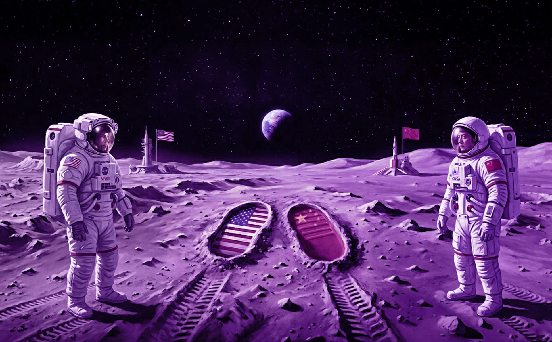 ¿Quién conquistará la Luna?